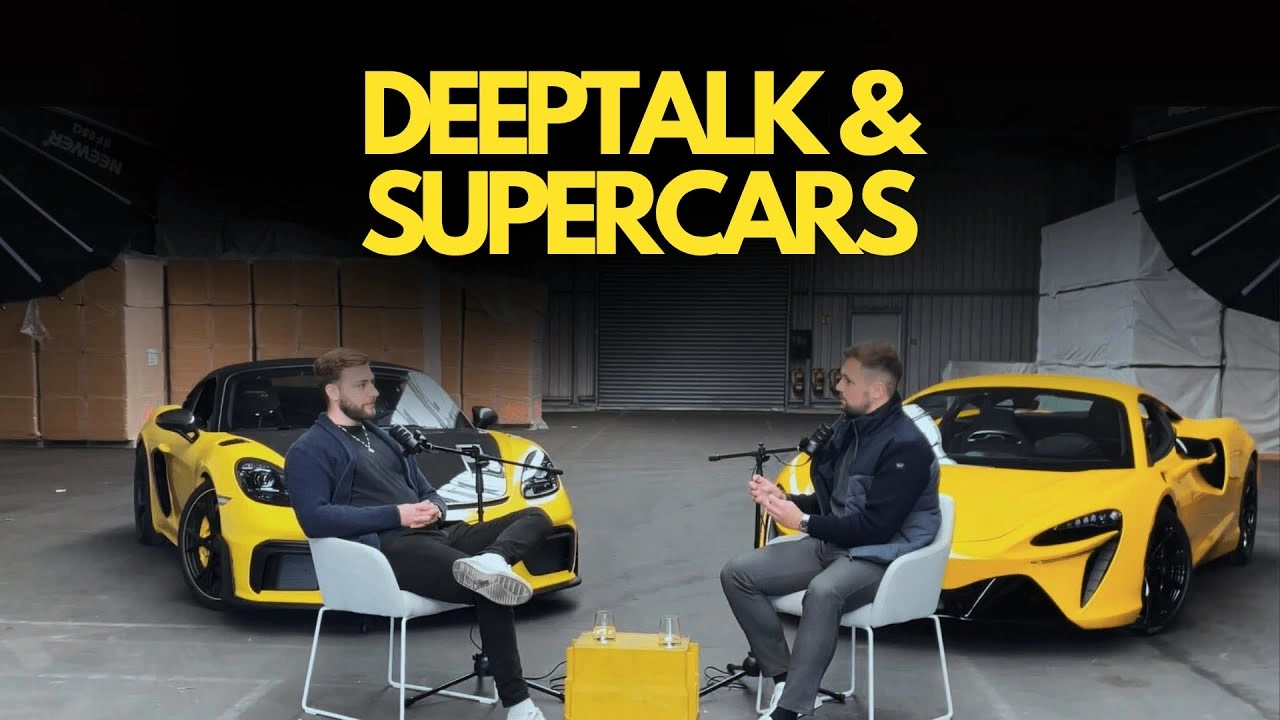 Johannes Placzek und Philipp Nied im Podcast Deeptalk & Supercars