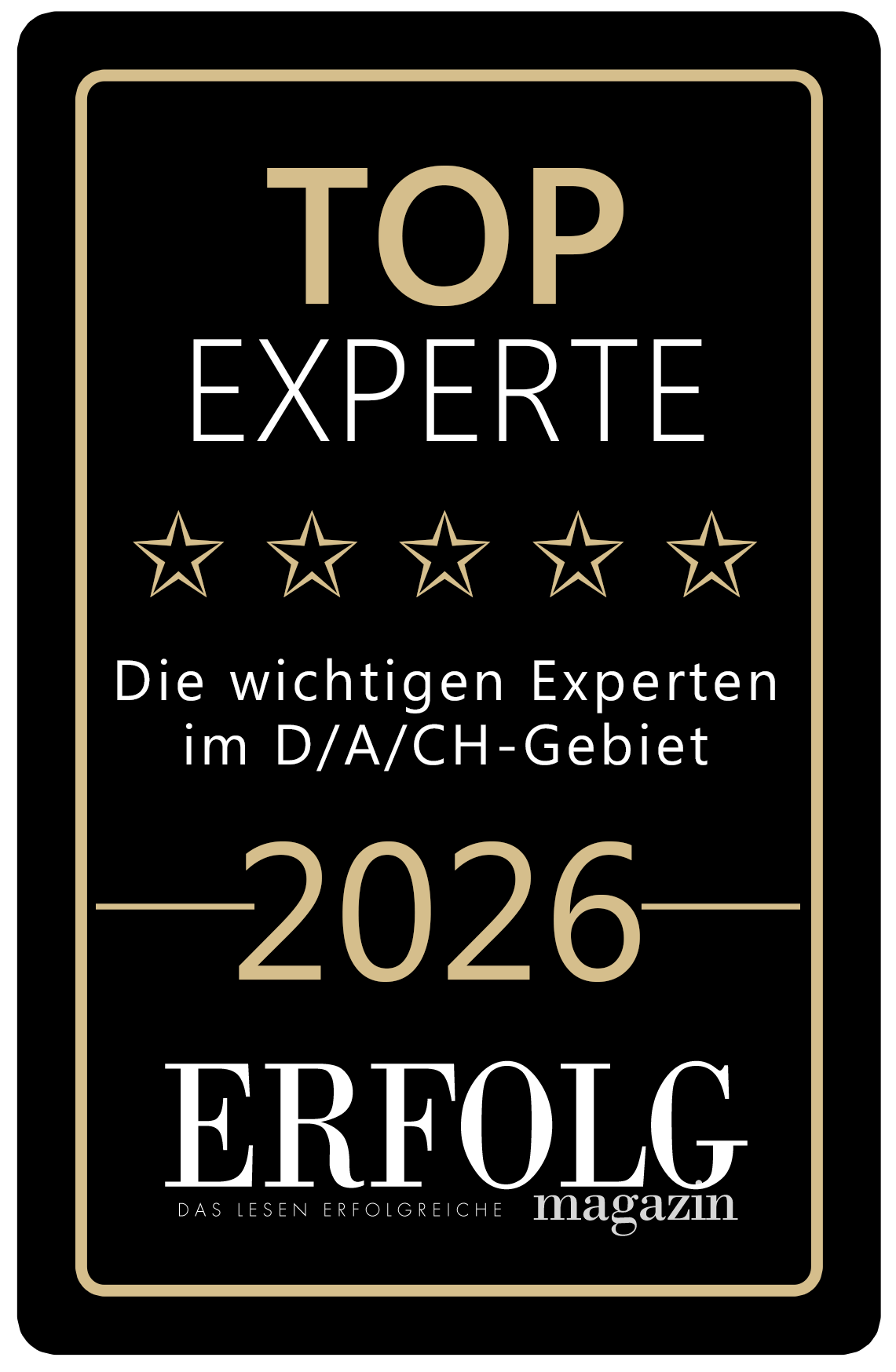 ERFOLG Magazin Top Experte 2026